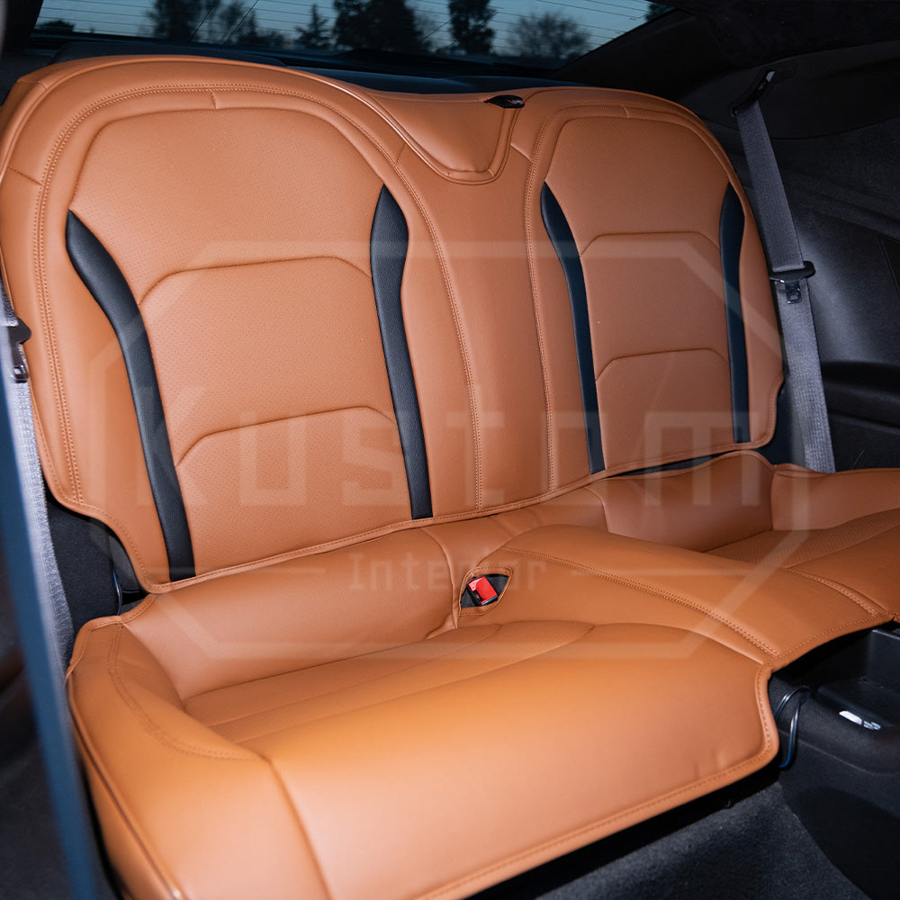 6th Gen Camaro Convertible Custom Leather Seat Covers