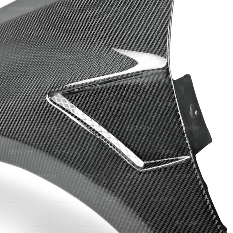 Seibon 2015+ Volkswagen Golf MK7 Wide Carbon Fiber Fenders (pair)