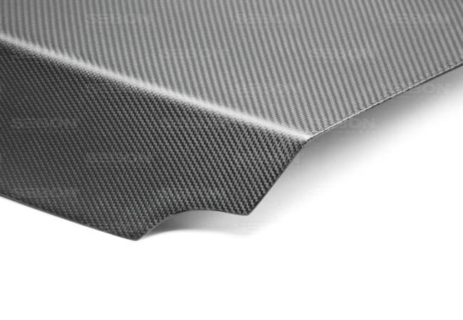 Seibon 09-12 Nissan GTR R35 OEM Dry Carbon Fiber Trunk/Hatch (NO Spoiler Holes)