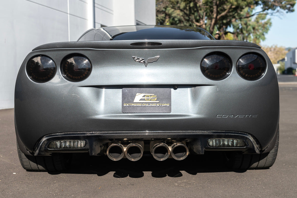 2005 - 2013 C6 Corvette EOS Carbon Fiber Rear Diffuser