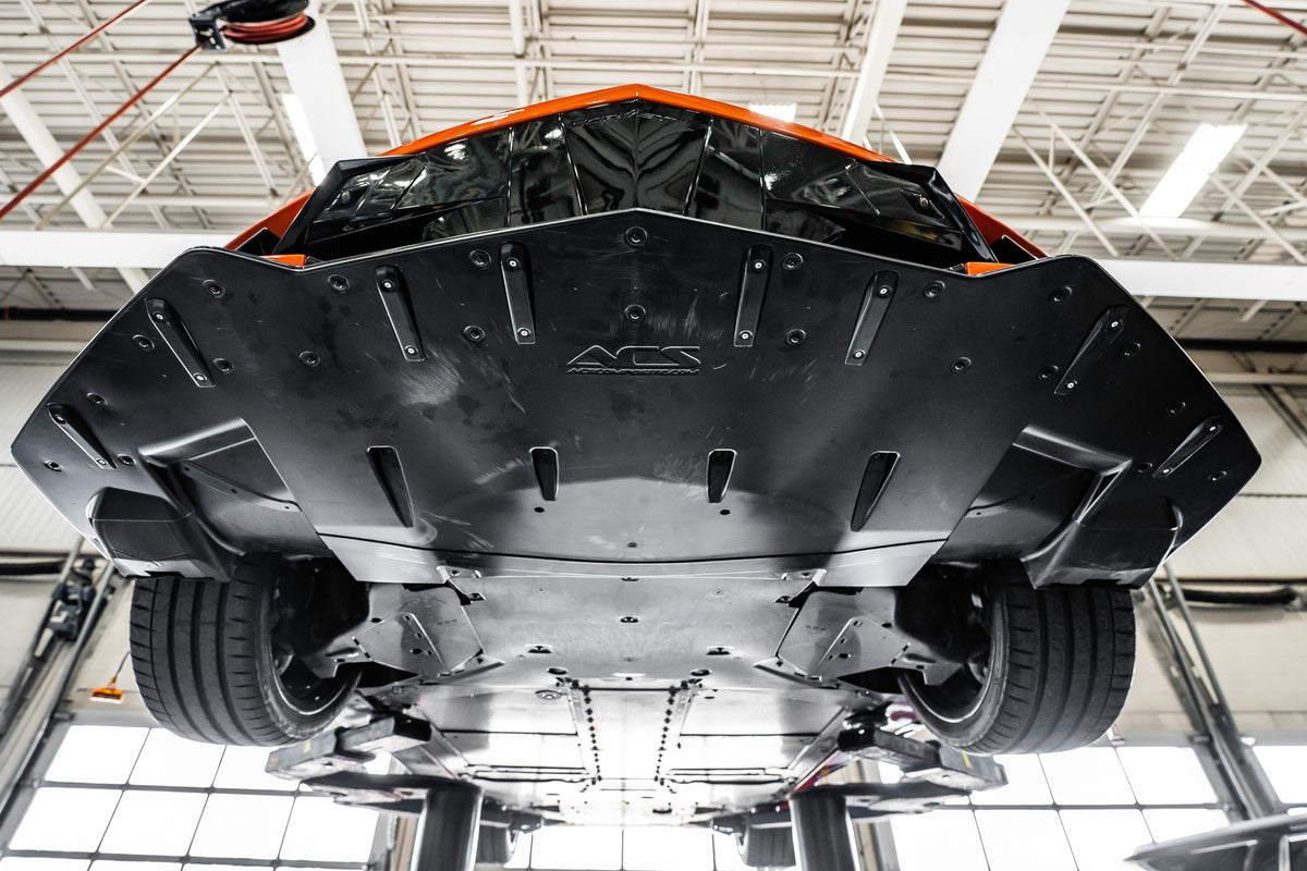 C8 Splitter Undertray