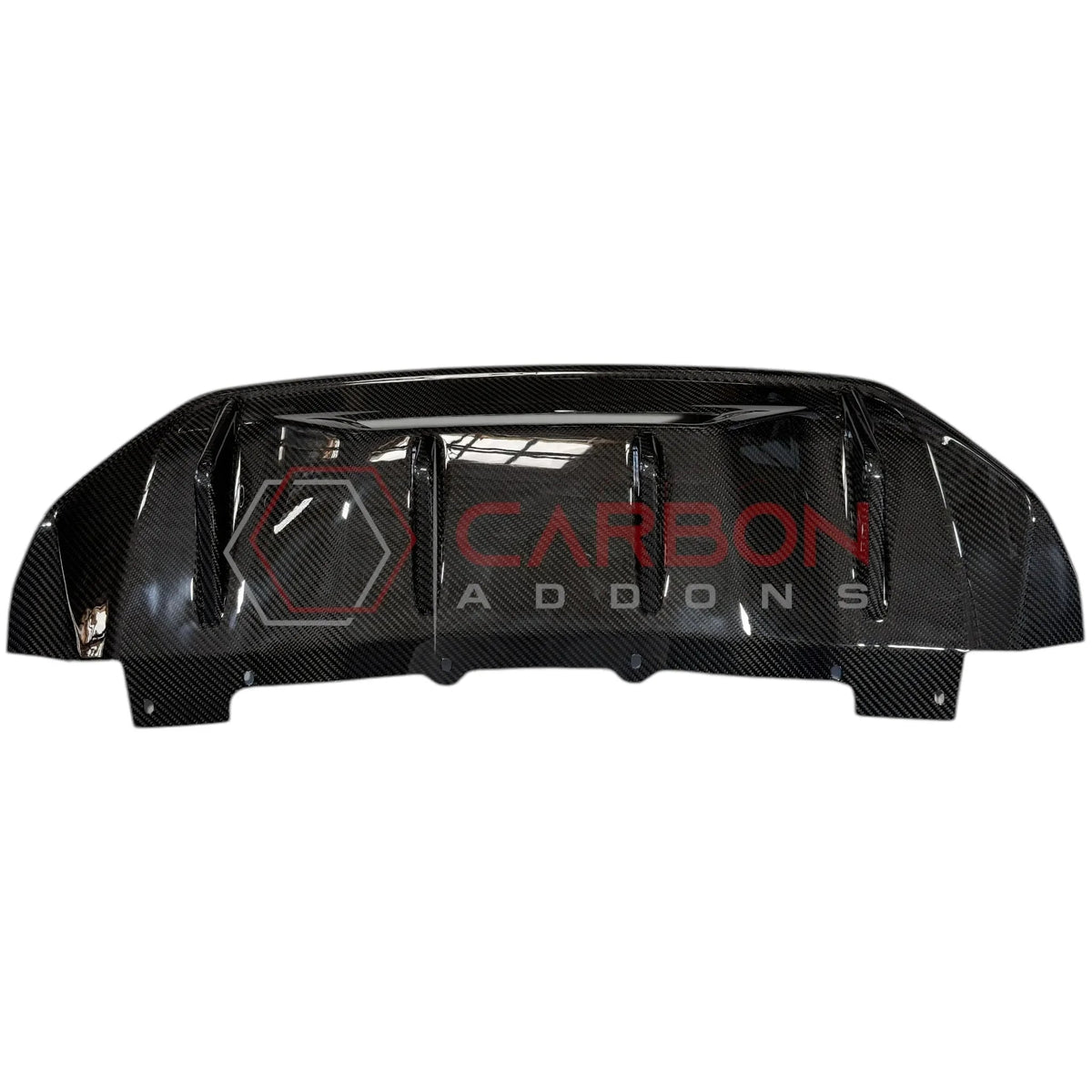 Real Carbon Fiber Rear Diffuser for 2024+ Ford Mustang