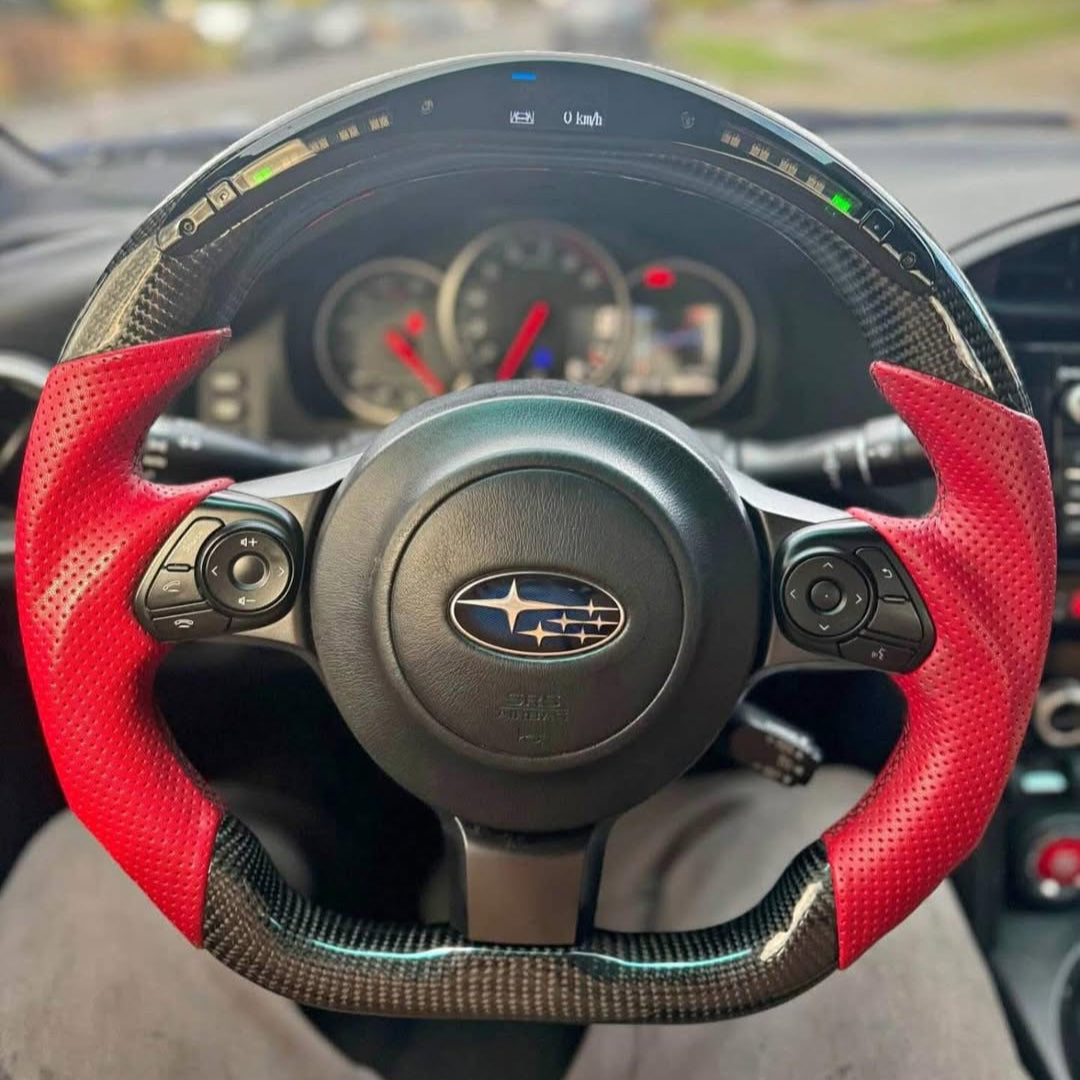 Toyota GR86 / Subaru BRZ Carbon Fiber Steering Wheel (Custom Order)
