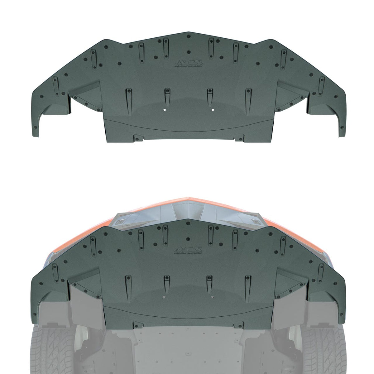 C8 Splitter Undertray