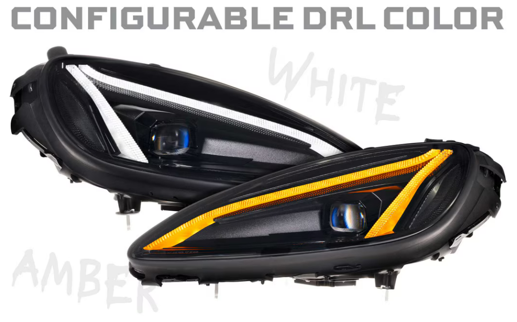 2005-2013 C6 Corvette Morimoto Gen 2 XB LED (GTR Carbide) C8-Style Headlights