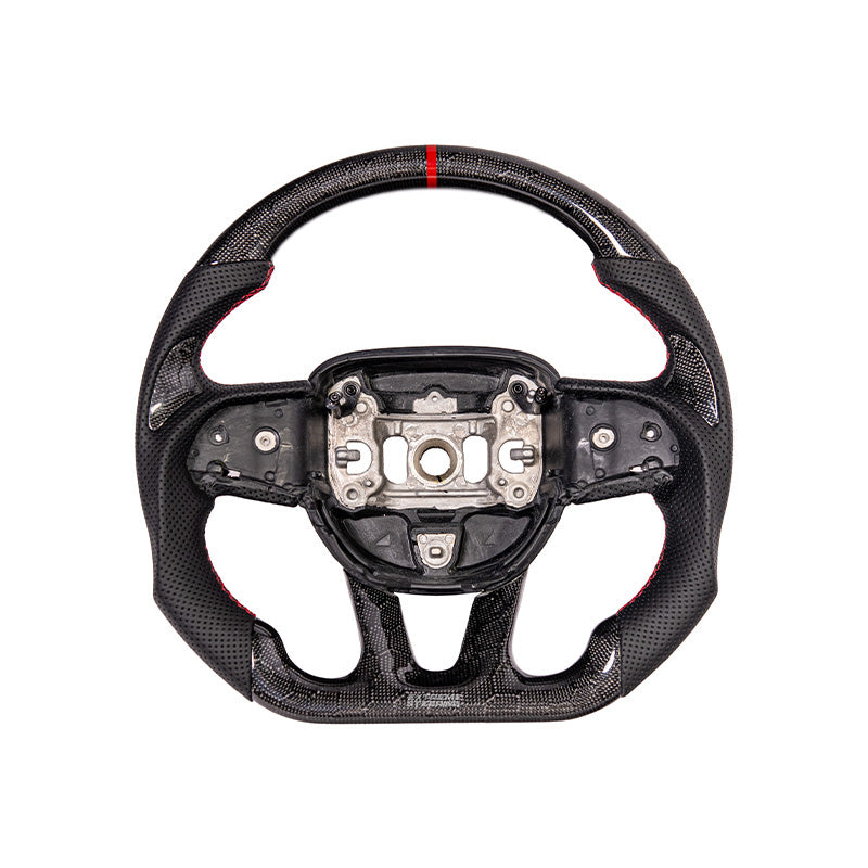 Dodge Challenger Carbon Fiber Steering Wheel (Custom Order)