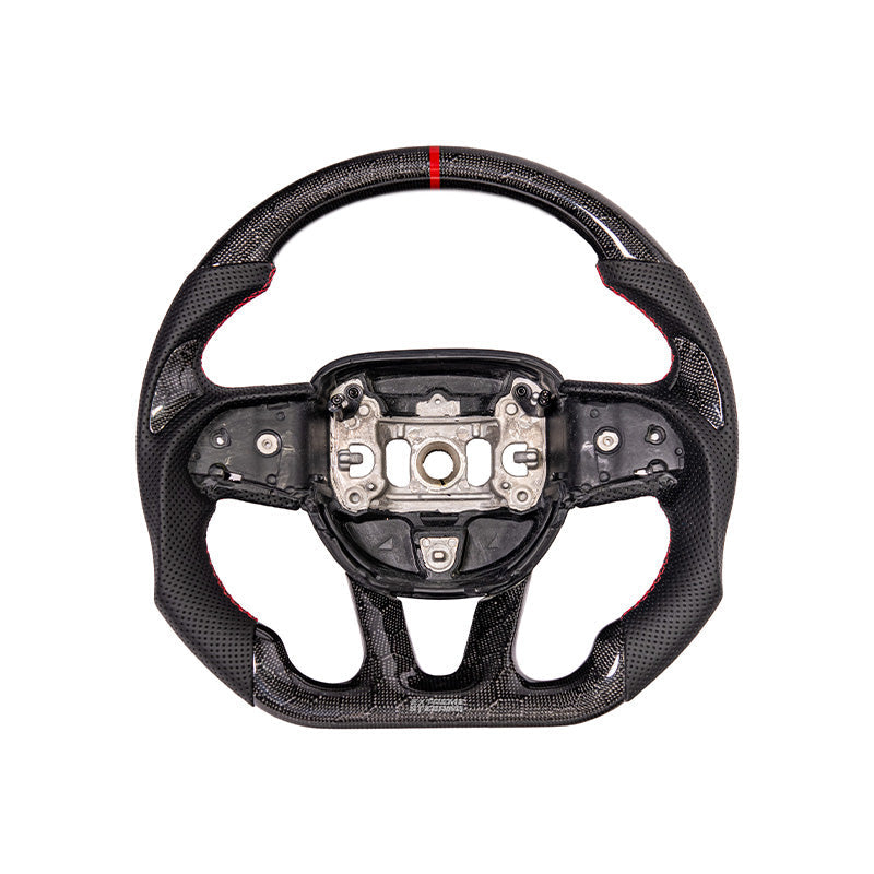 2015-23 Dodge Challenger Carbon Fiber Steering Wheel