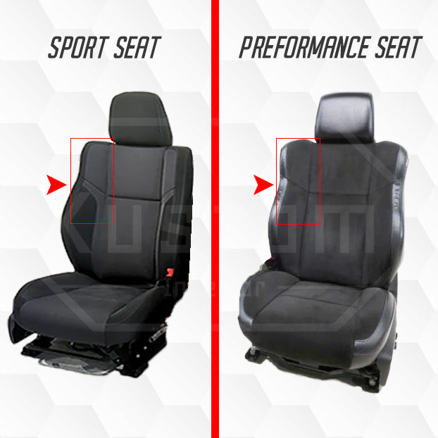 2015-23 Dodge Charger Custom Performance Leather Seat Covers