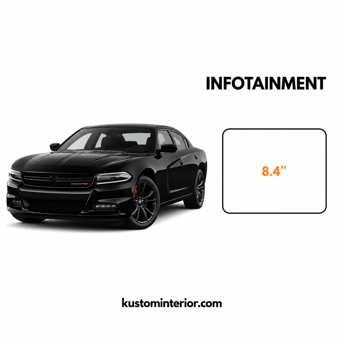 2015-23 Dodge Charger Display Screen Protector