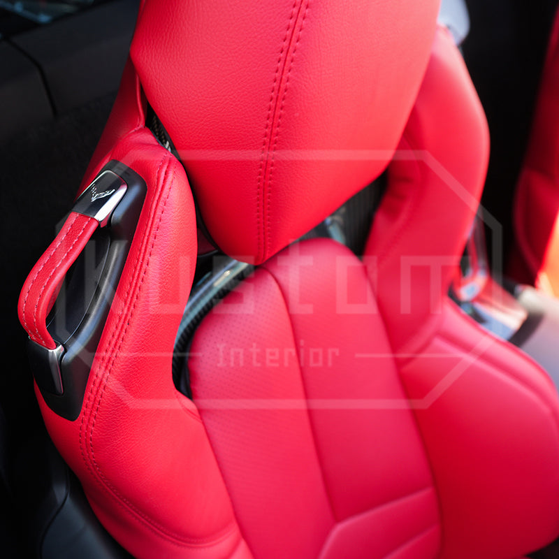 Corvette C8 Custom Leather GT2 Seat Cover