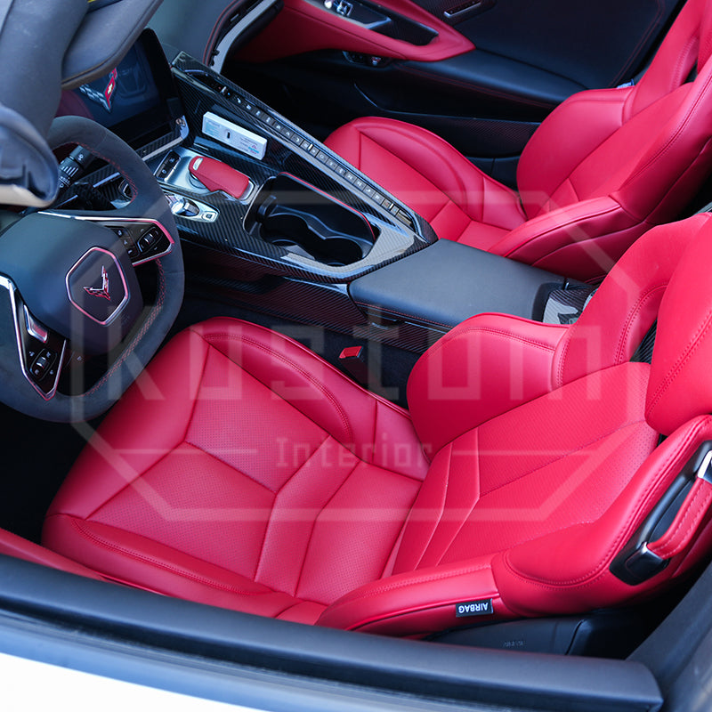 Corvette C8 Custom Leather GT2 Seat Cover