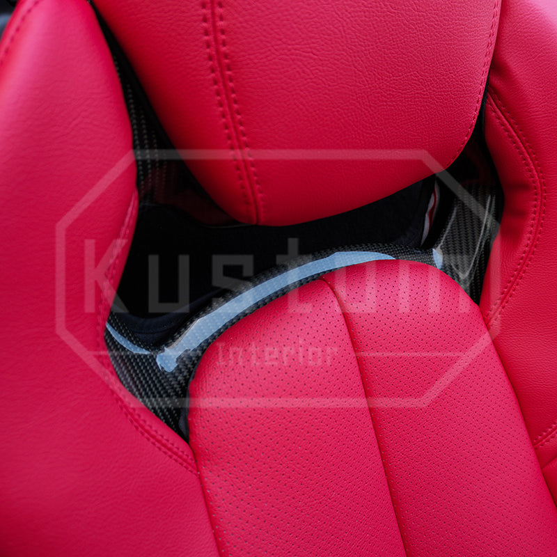 Corvette C8 Custom Leather GT2 Seat Cover