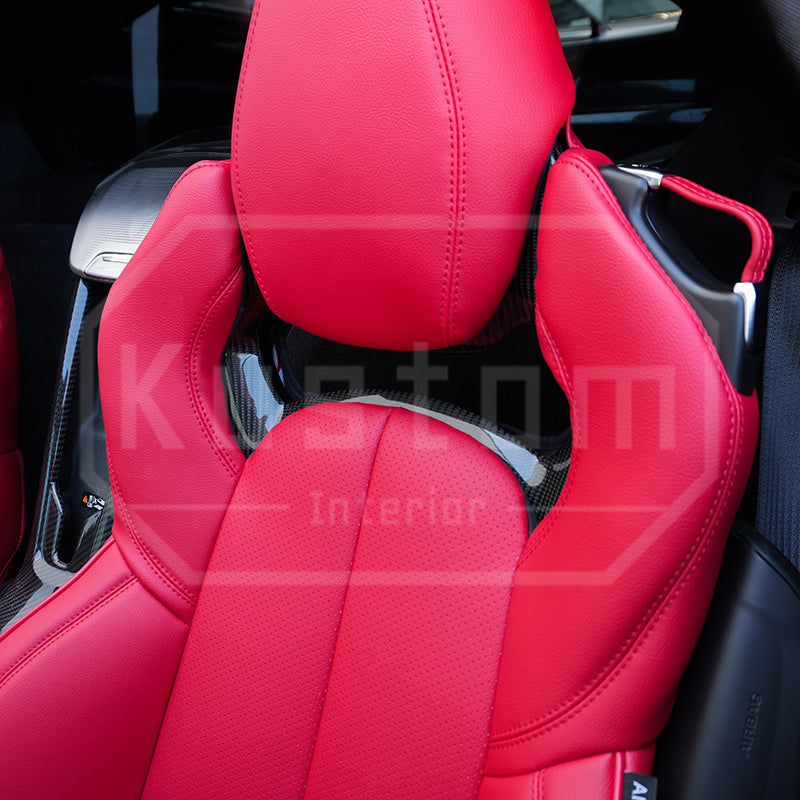 Corvette C8 Custom Leather GT2 Seat Cover