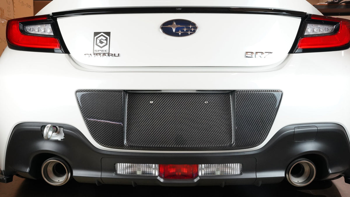 Carbon Fiber Toyota GR86/ Subaru BRZ License Plate Frame 2022+