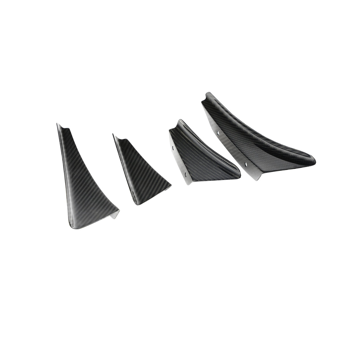 Honda FL5 Civic Type R Carbon Fiber Front Bumper Canards 2023 - Current