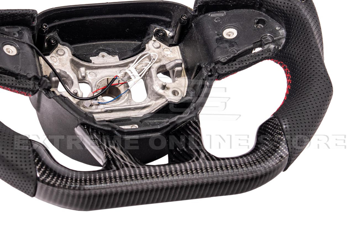 2015-23 Dodge Charger Carbon Fiber Steering Wheel