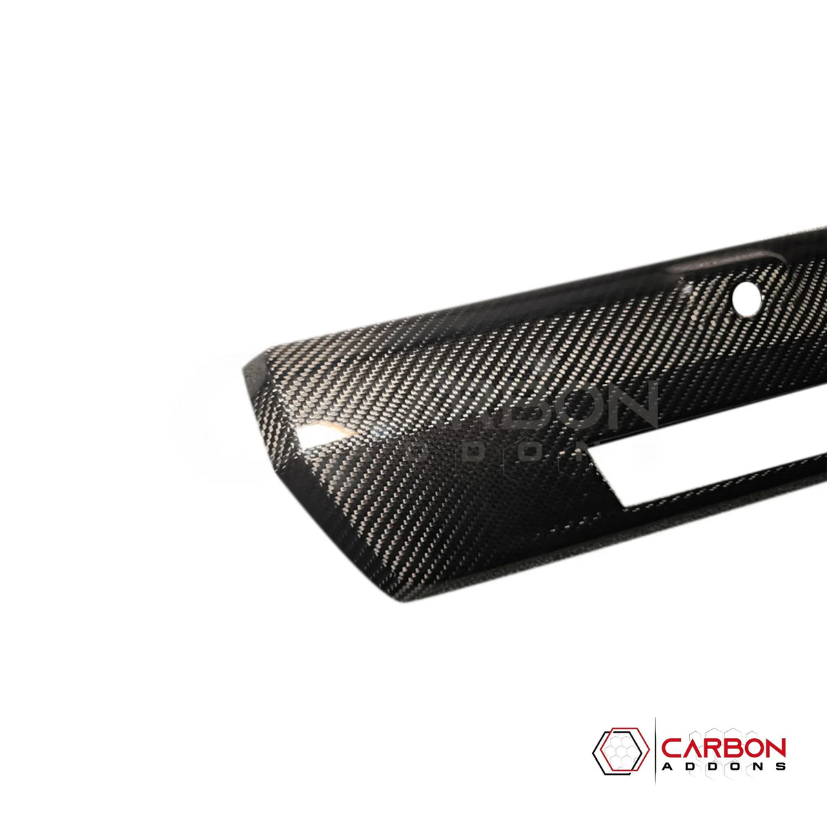 Real Carbon Fiber Tailgate Handle Cover for 2021+ Ford F-150