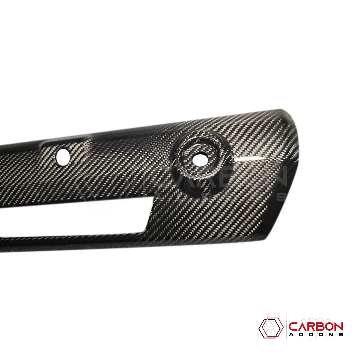 Real Carbon Fiber Tailgate Handle Cover for 2021+ Ford F-150