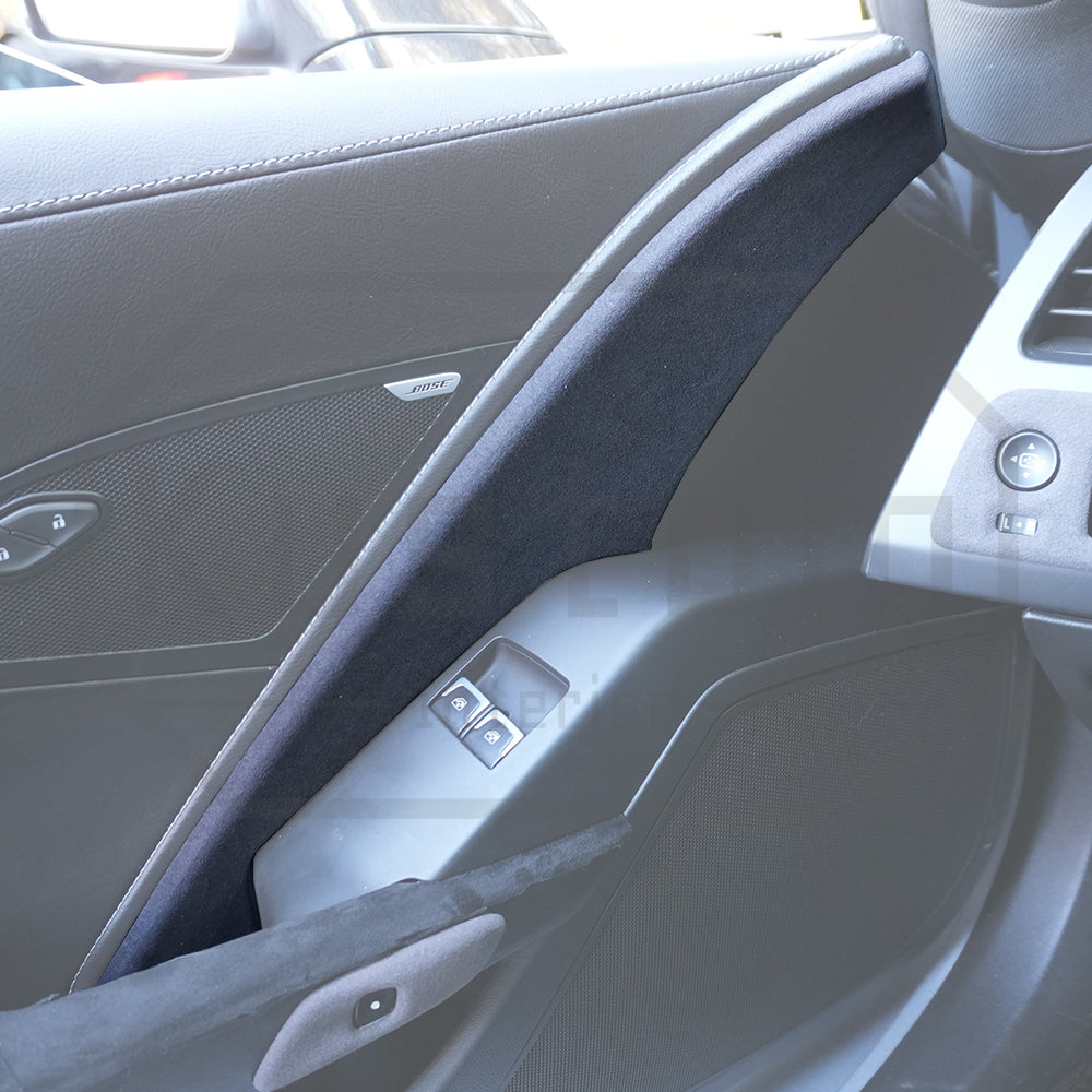 Corvette C7 Suede Leather Driver Side Door Panel Insert Trim