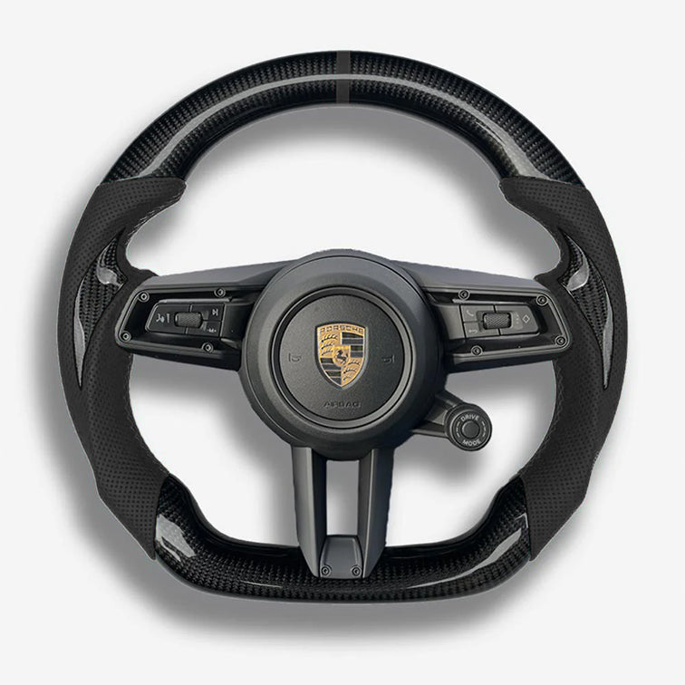 Porsche 911 Carbon Fiber Steering Wheel (Custom Order)