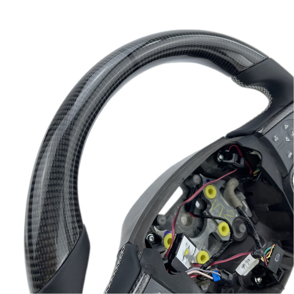 Chevrolet Silverado / Suburban Carbon Fiber Steering Wheel (Custom Order)