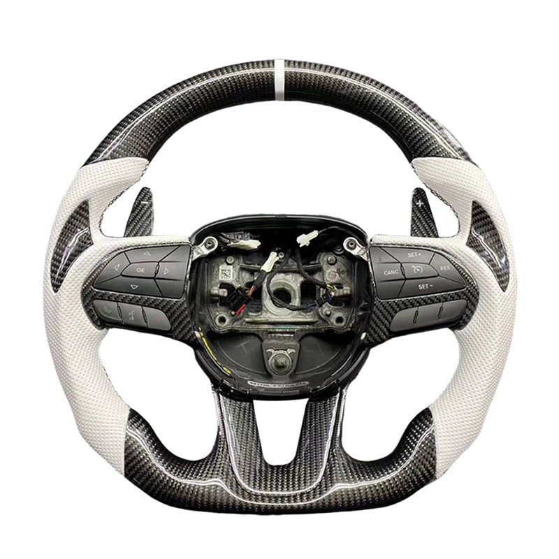 Dodge Challenger Carbon Fiber Steering Wheel (Custom Order)