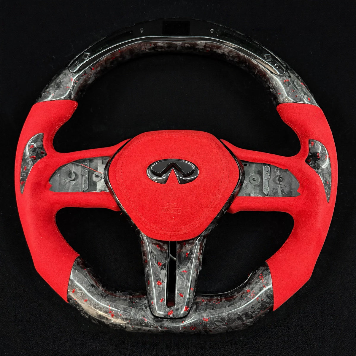 2017+ Infiniti Q60/2018+ Q50 Carbon Fiber Steering Wheel