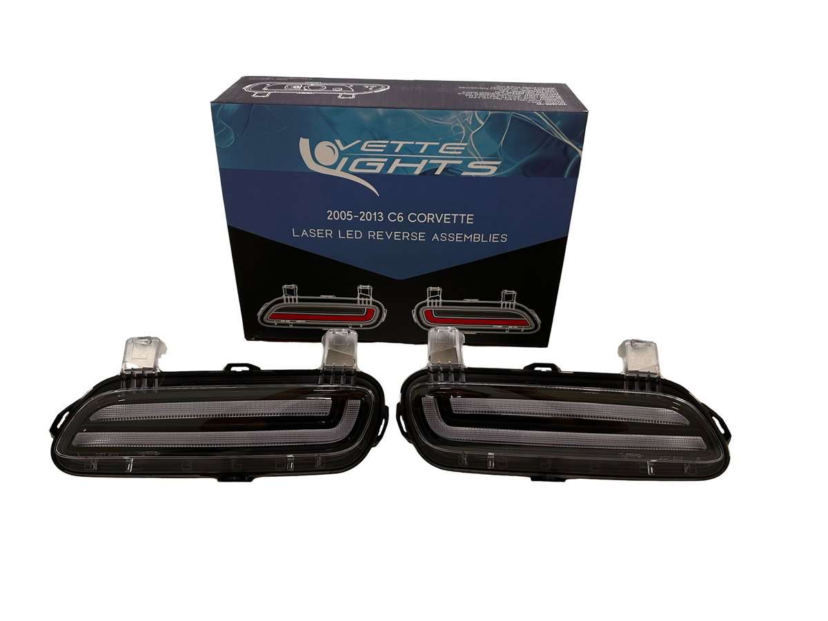 2005-2013 C6 Corvette Laser LED Reverse Assemblies