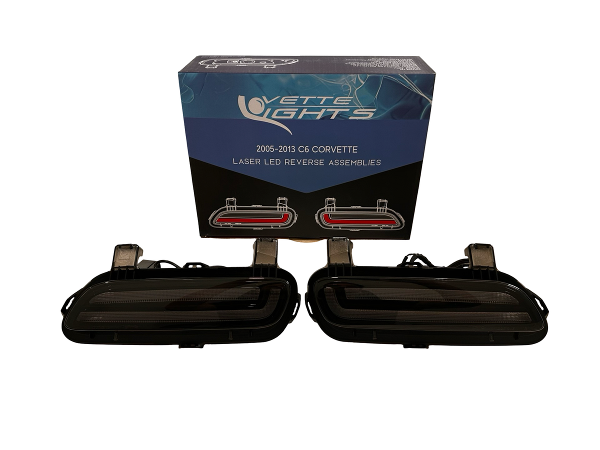 2005-2013 C6 Corvette Laser LED Reverse Assemblies