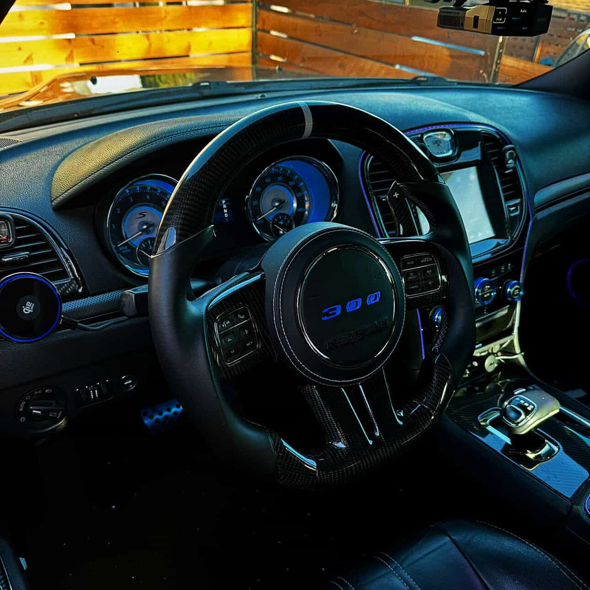 2012-2014 Dodge/Jeep/Chrysler SRT8 Carbon Fiber Steering Wheel
