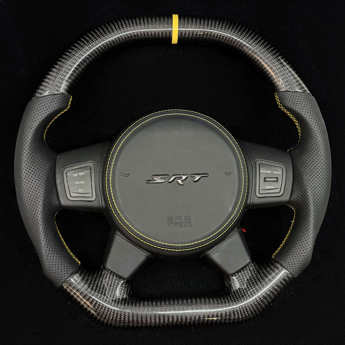 2006-2010 WK1 Jeep Grand Cherokee SRT8 Carbon Fiber Steering Wheel