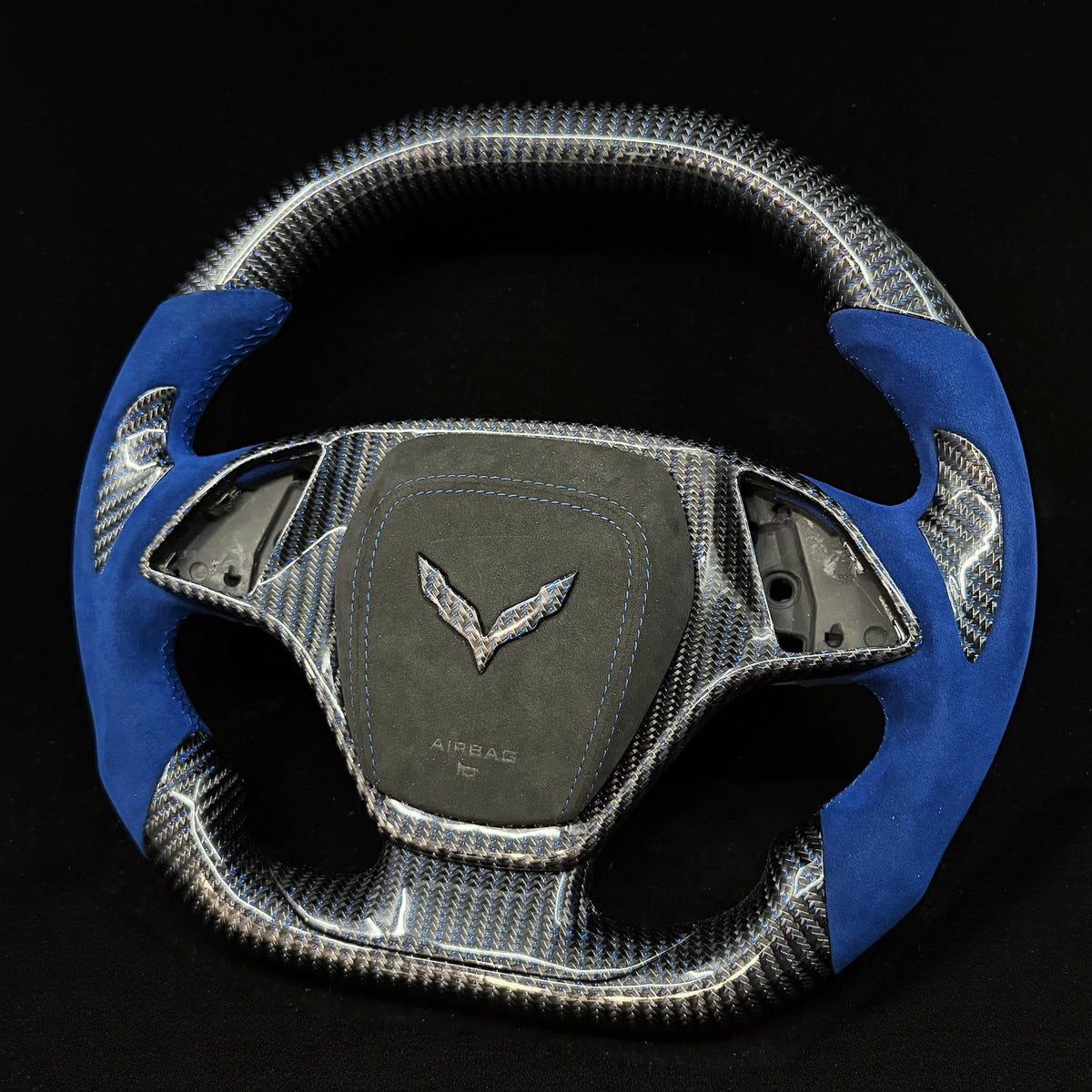 2014-2019 Chevrolet C7 Corvette Carbon Fiber Steering Wheel