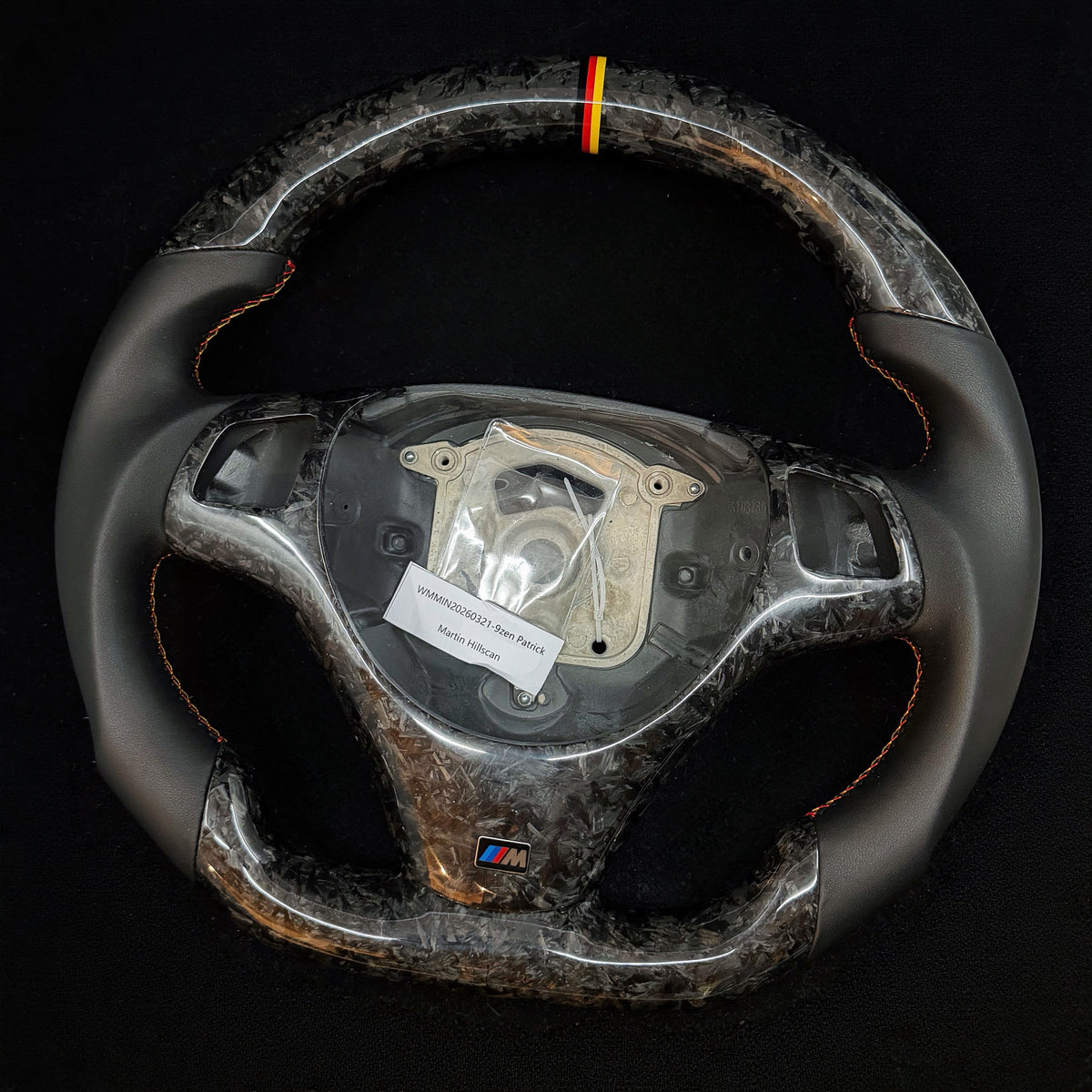 2006-2011 BMW E9X/E8X Sport Carbon Fiber Steering Wheel