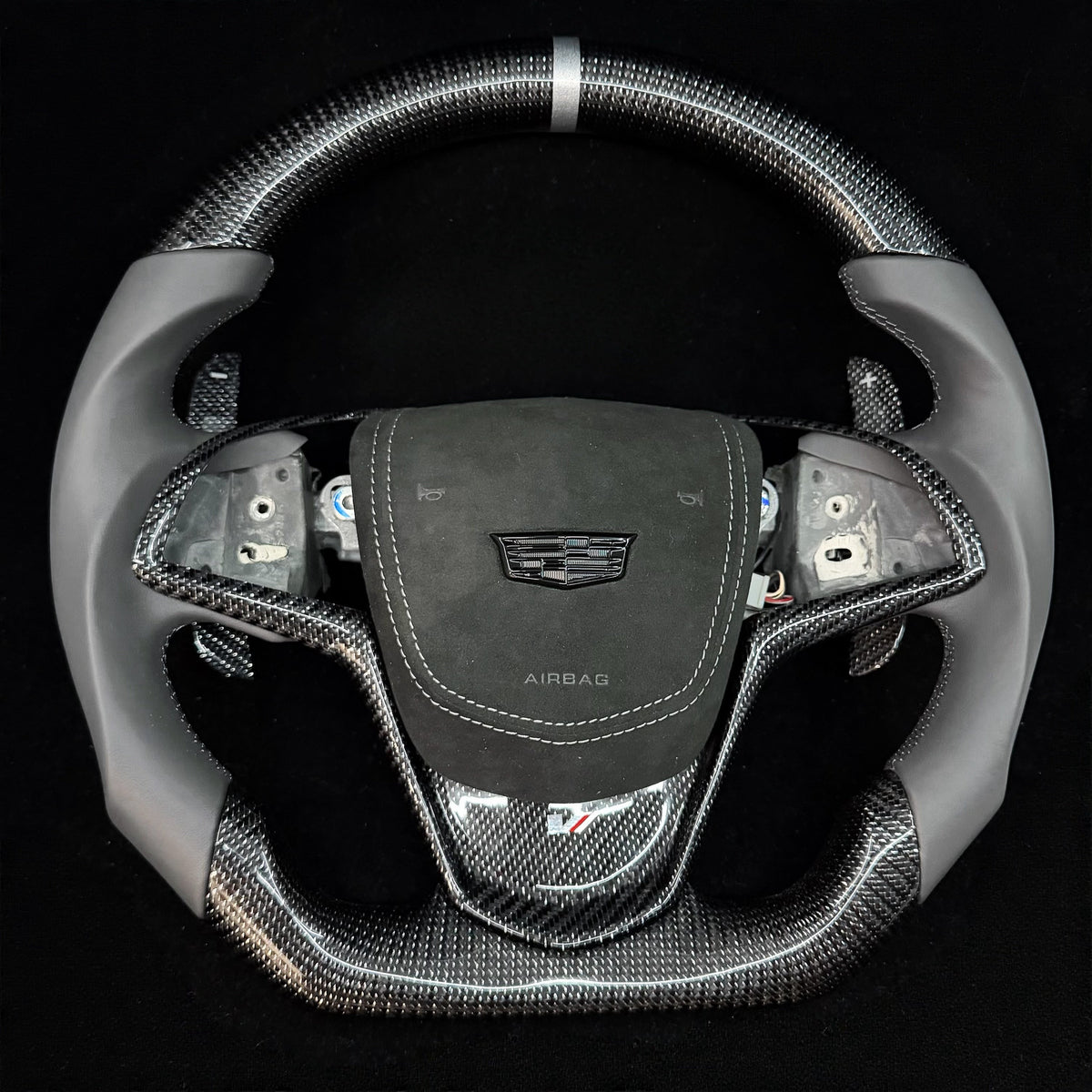 2013-2019 Cadillac ATS/CTS Carbon Fiber Steering Wheel