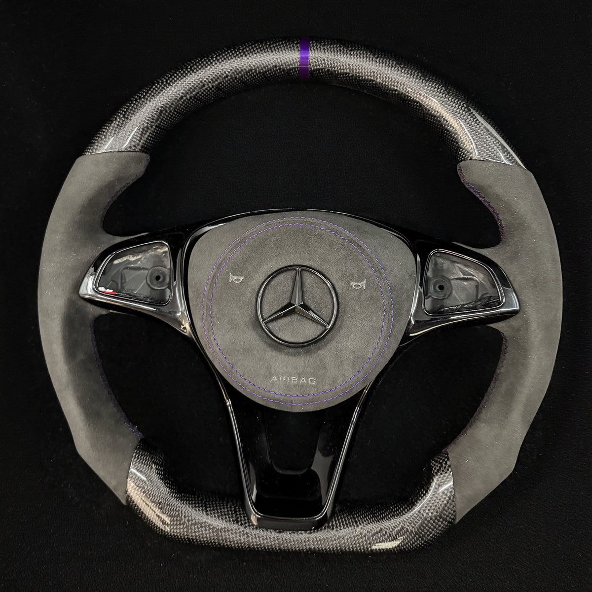 Mercedes Benz Carbon Fiber Steering Wheel