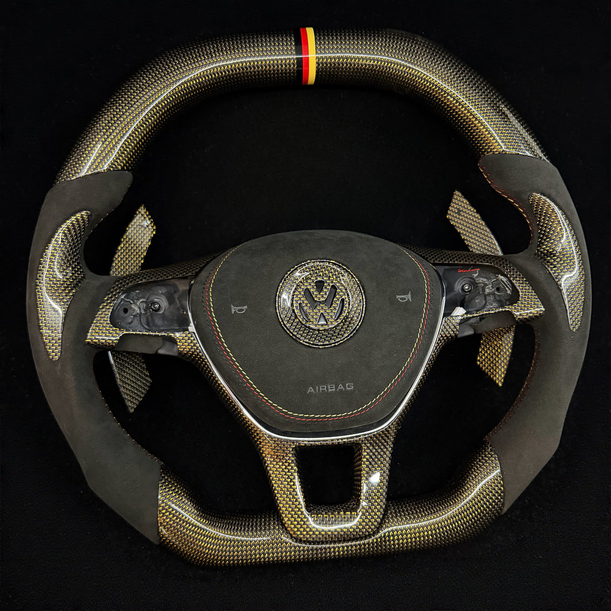 2015-2021 Volkswagen/VW MK7 Golf/Jetta/Passat Carbon Fiber Steering Wheel