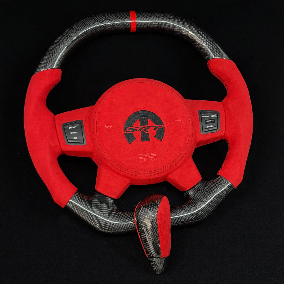 2006-2010 WK1 Jeep Grand Cherokee SRT8 Carbon Fiber Steering Wheel