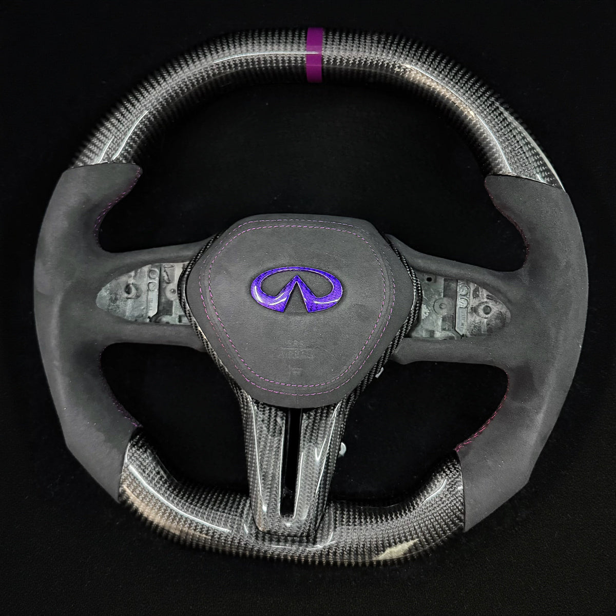 2017+ Infiniti Q60/2018+ Q50 Carbon Fiber Steering Wheel
