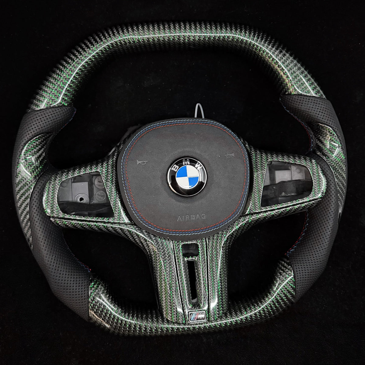 2018-2023 BMW F9X M5/M8 Carbon Fiber Steering Wheel