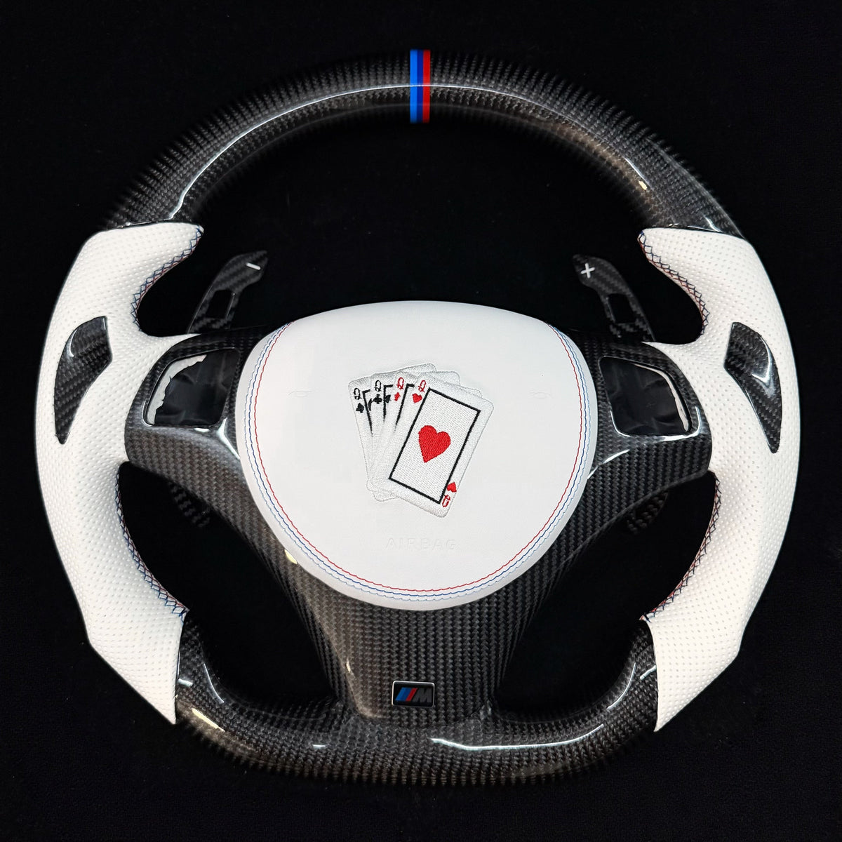2006-2011 BMW E9X/E8X Sport Carbon Fiber Steering Wheel