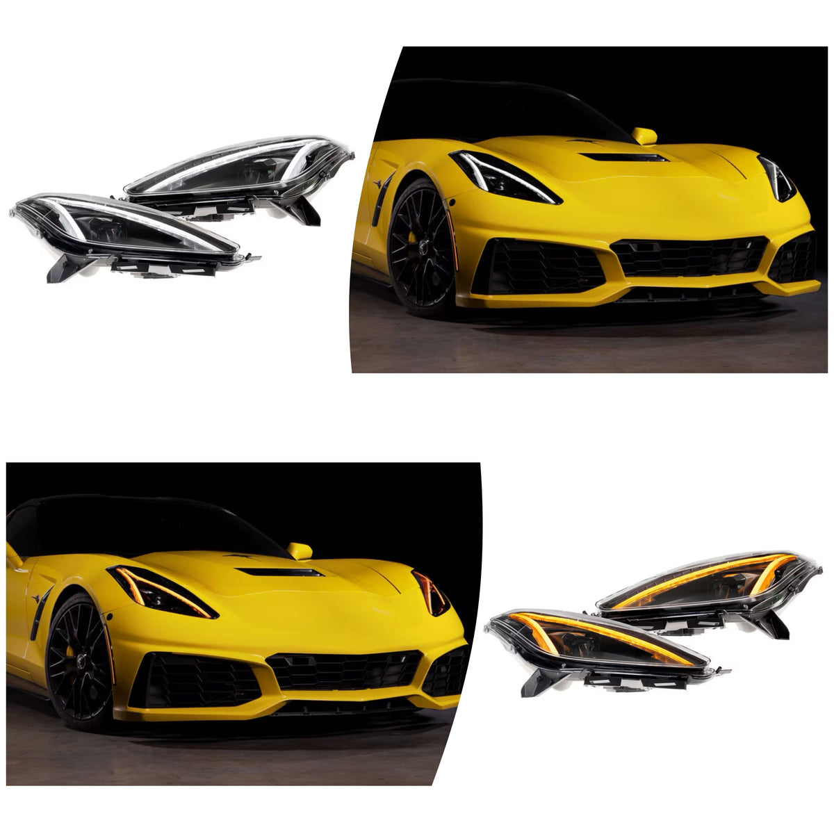 2014-2019 C7 Corvette C8-Style Gen II Morimoto XB LED Headlights