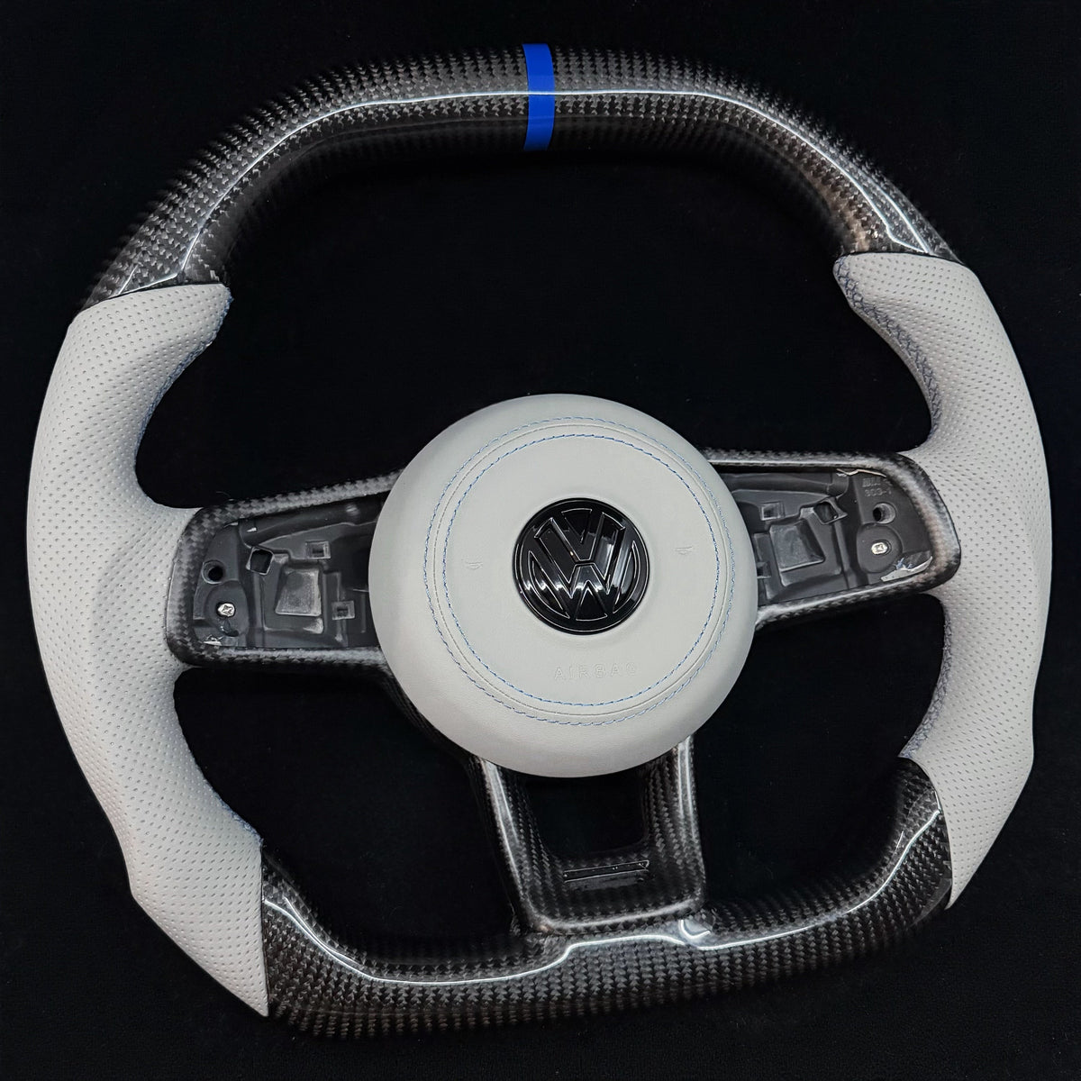 2015-2021 Volkswagen/VW Golf MK7 GTI/R/Jetta GLI Carbon Fiber Steering Wheel