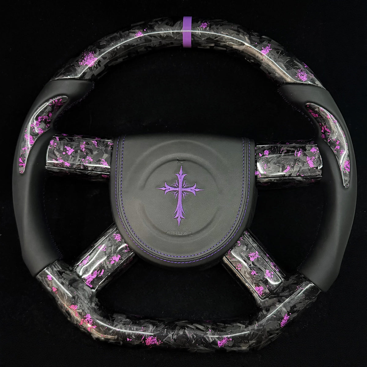 2005-2010 Chrysler 300/ Dodge Charger/Challenger/Magnum Carbon Fiber Steering Wheel