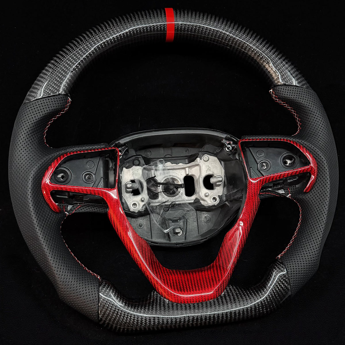 2014-2022 Jeep WK2 Grand Cherokee/Cherokee (non-SRT) Carbon Fiber Steering Wheel