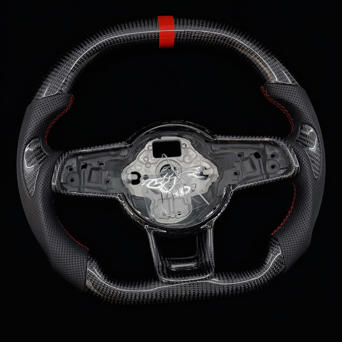 2015-2021 Volkswagen/VW Golf MK7 GTI/R/Jetta GLI Carbon Fiber Steering Wheel
