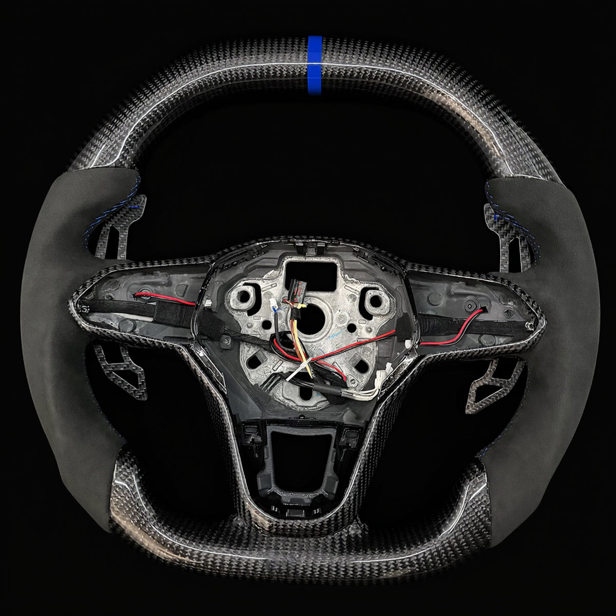 2022+ Volkswagen/VW Golf MK8 GTI/R/Jetta GLI Carbon Fiber Steering Wheel