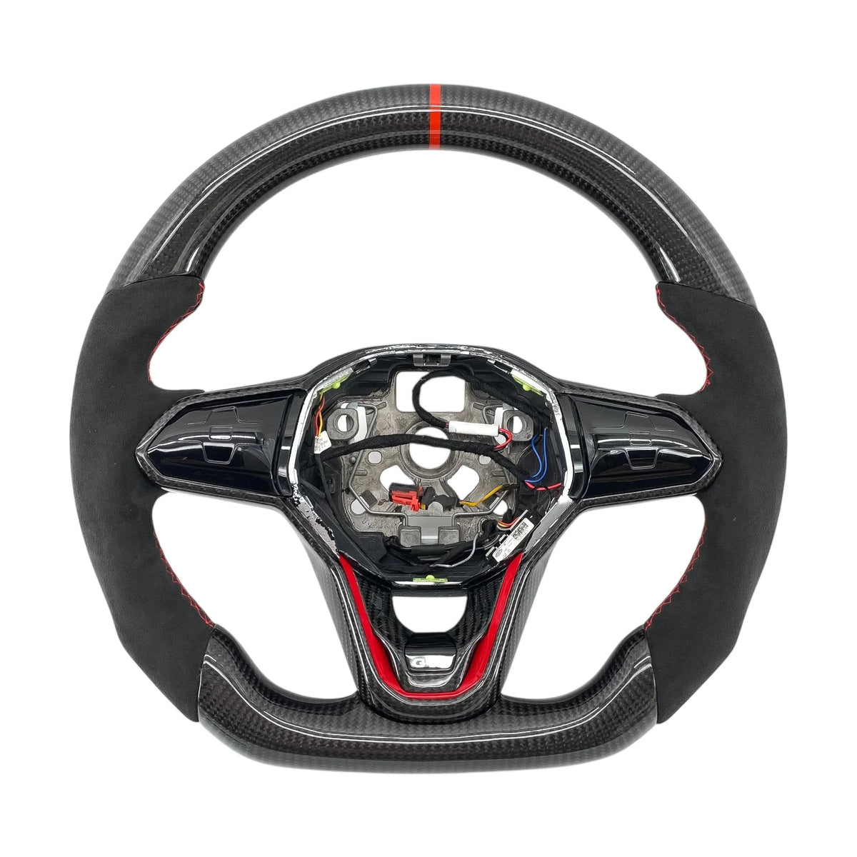 2022+ Volkswagen Golf GTI Custom Carbon Fiber Steering Wheel (Custom Order)