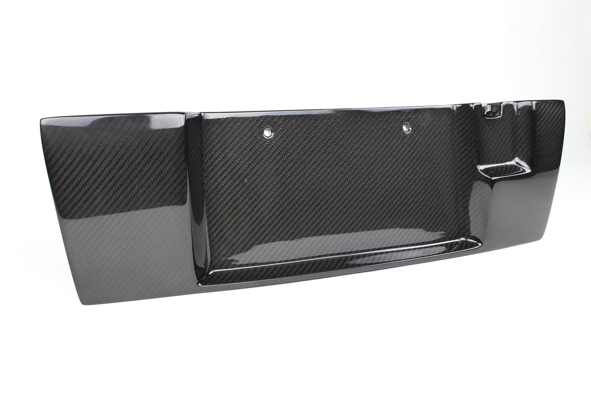 Nissan GTR R35 2012-2016- Carbon Fiber  License Plate Backing