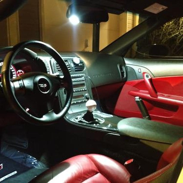 2005-2013 C6 Corvette Interior LED lights (Foot Well or Rear-View)