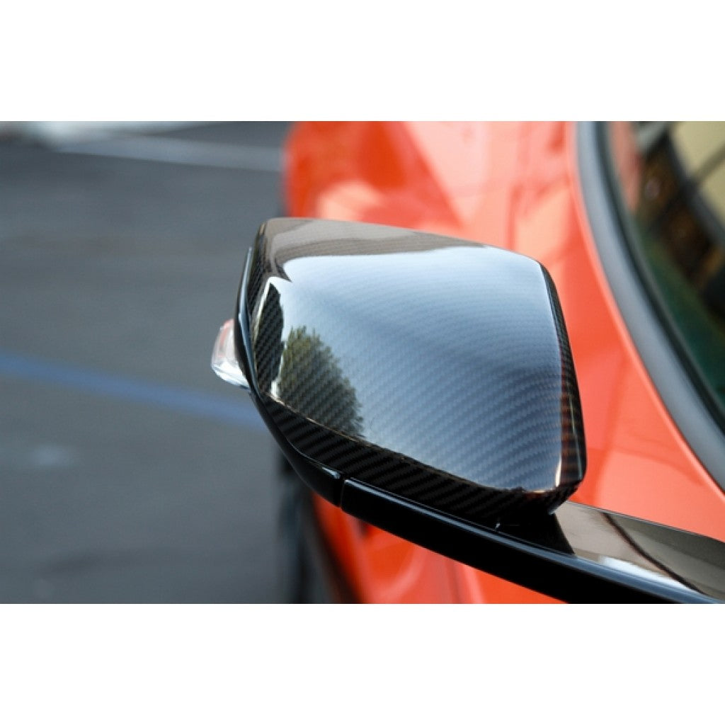 Chevrolet Corvette C8 & C8 Z06 Carbon Fiber Replacement Mirror Covers
